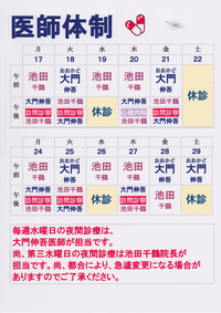 2月医師体制